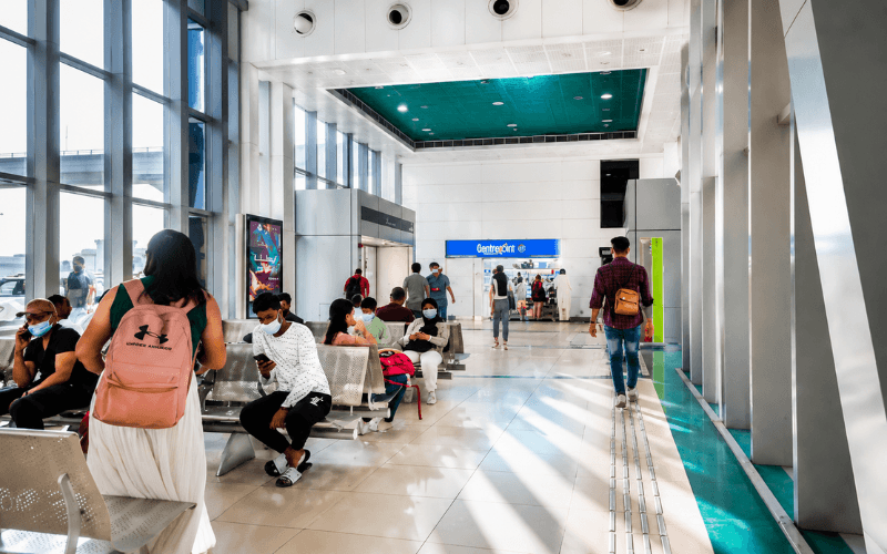 Facilities at ADCB Metro Station