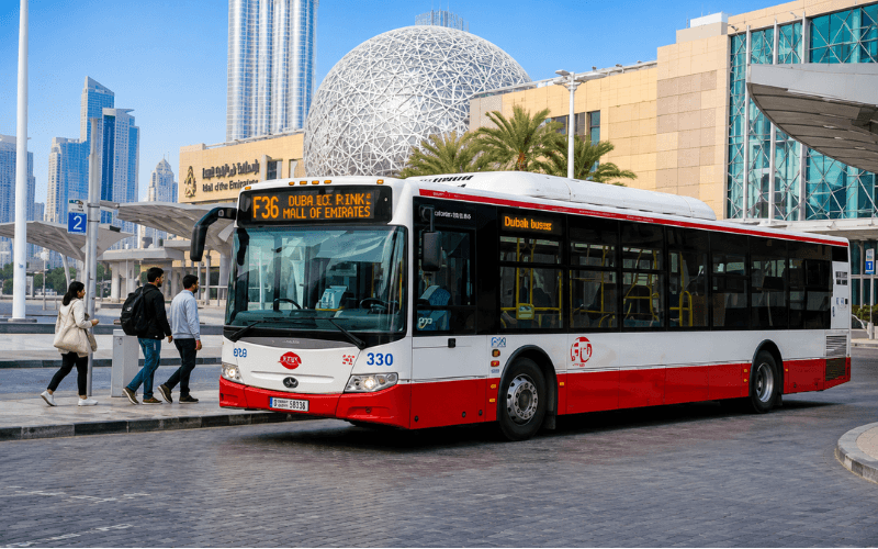 Bus Services Available at Deira Station