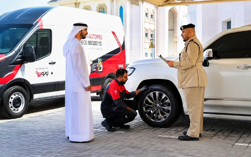 Sharjah Muroor Traffic Department Vehicle Inspection Services