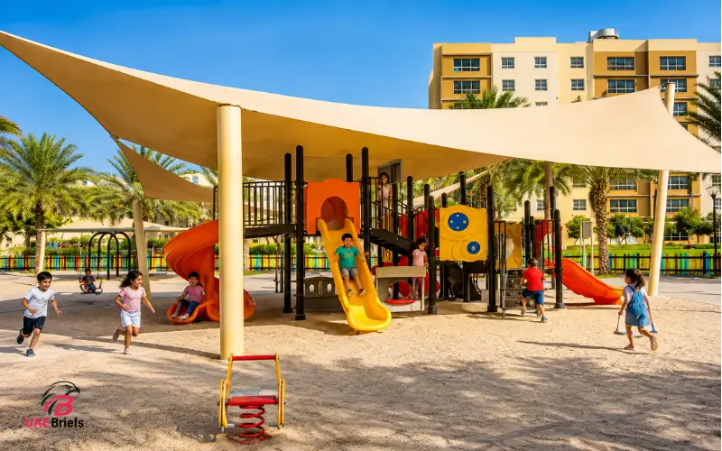 Children's playground at Al Khail Gate Community Centre