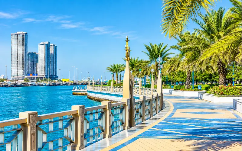 Shining Tower Near Abu Dhabi Corniche