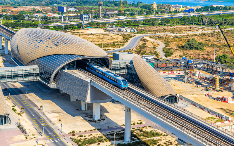Jadaf Metro Station Good for Tourists