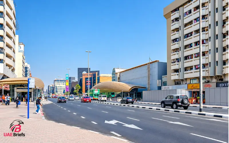 Muteena Dubai in Main Roads and Streets