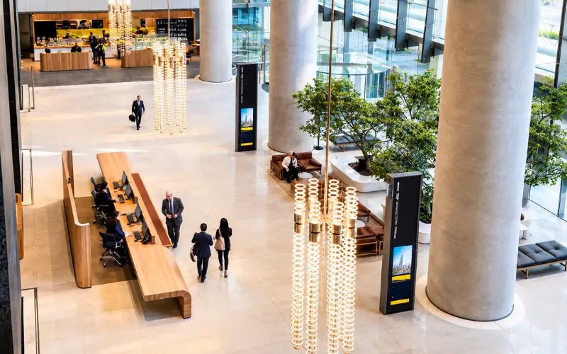 International Business Tower at Lobby and Reception