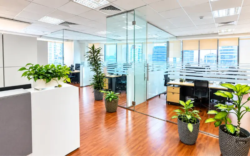 International Business Tower at Types of Offices Are Available