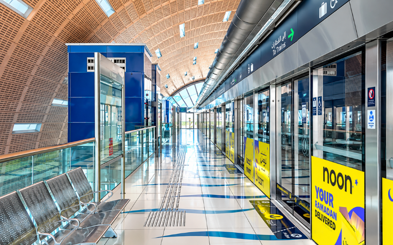 Jadaf Metro Station Exits