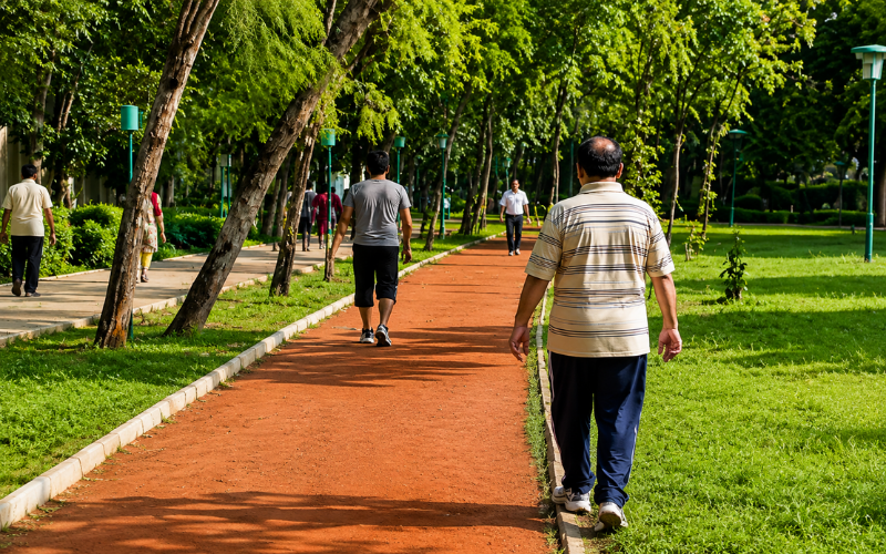 Al Mahatta Park for Walking and Fitness