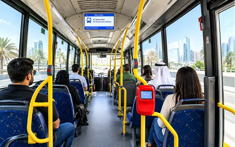Satwa Bus Station at Comfortable Journey