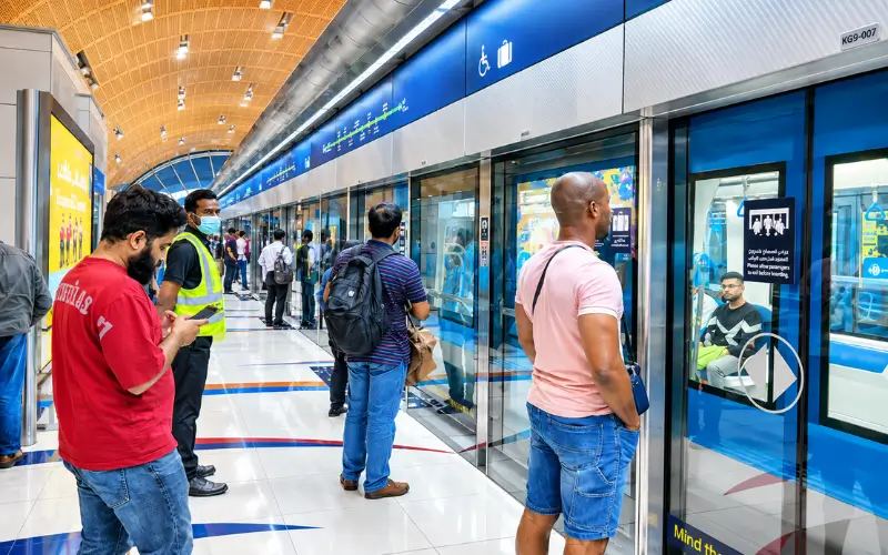 Stadium Metro Station for Daily Commuters