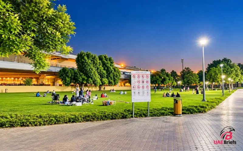 Al Rashidiya Park at Enjoy Outdoor Sports