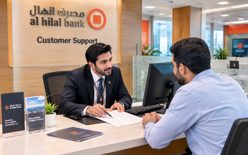 Al Hilal Bank Building Customer Support service
