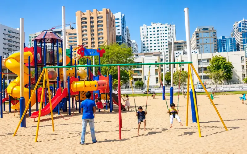 Abu Shagarah Park at Children’s Play Area
