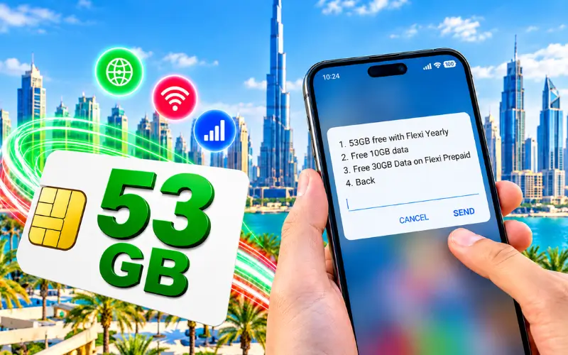 53 GB Free Data Etisalat