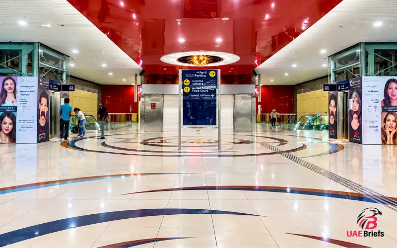 Facilities at Al Rigga Metro Station