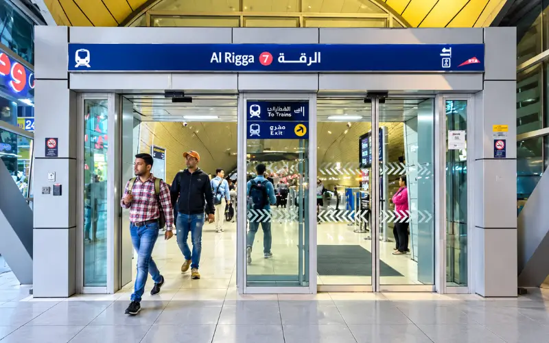 Al Rigga Metro Station Exits and Entrances