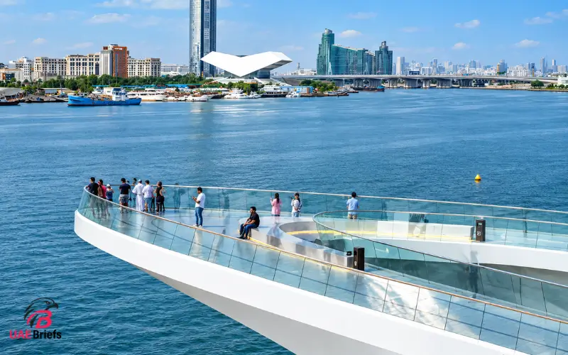 Dubai Creek Tower at Visitor Attraction