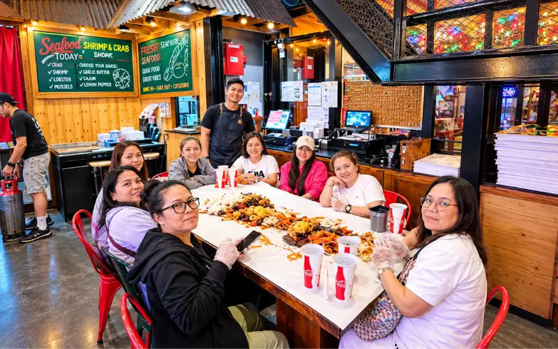 Dampa Seafood Feast Different