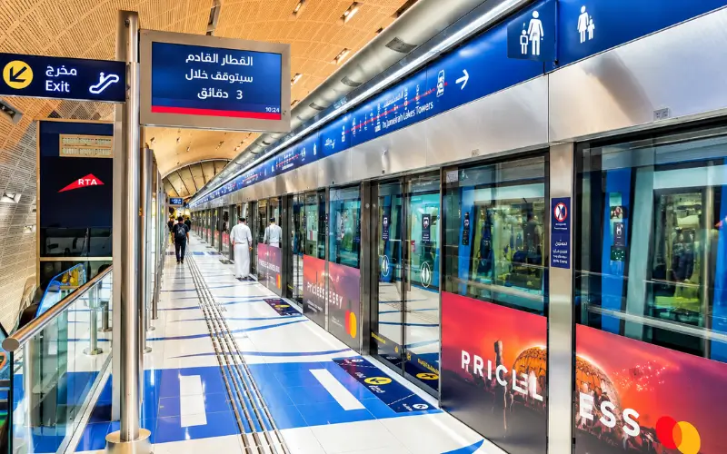 Internet City Metro Station at Exits and Entrances Guide 